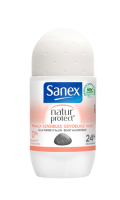 Déodorant bille nature protect à la pierre d'Alun peaux sensibles Sanex