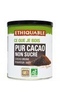 Pur Cacao Non Sucre Équateur Haïti Bio Ethiquable