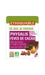 Barre Datte Physalis Fèves de Cacao Bio Ethiquable
