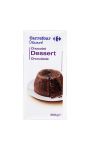 Chocolat dessert Carrefour Discount