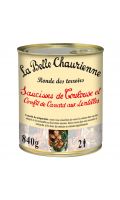 Saucisses de Toulouse et Confit de Canard aux Lentilles La Belle Chaurienne