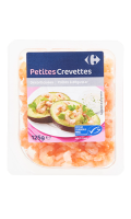 Petites crevettes décortiquées Carrefour