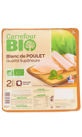 Blanc de poulet Carrefour Bio