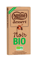 Tablette de chocolat noir dessert Bio Nestle