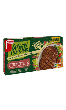 Steak végétal pois 200g Contenu