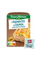 Parmentier de Saumon aux Epinards Fleury Michon