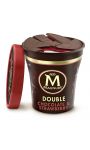 Glace double chocolat et fraise Magnum