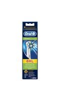 Brossette dentaire Cross Action x 8 Oral B