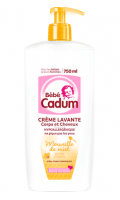 Crème lavante corps et cheveux pour les bébés Cadum