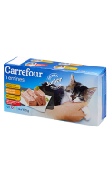 Terrines chat junior Carrefour