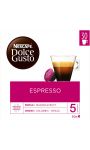 Café capsules Espresso Nescafé Dolce Gusto