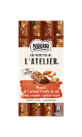 Tablette de chocolat au lait muesli amandes caramel salé Les Recette de l'Atelier Nestlé