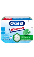 Chewing-gum menthe verte sans sucres Oral-B Hollywood