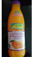 Pur jus clémentine & mandarine pressées Andros