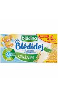 Lait et céréales bébé Blédidej dès 6 mois Bledina