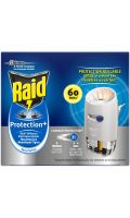 Diffuseur Liquide Anti-moustiques Protection+ 60 nuits, avec curseur Raid
