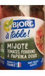 Mijoté Tomates, poivrons & paprika doux Bjorg