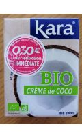 Crème Coco Bio Kara