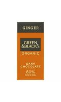 Ginger dark chocolate 60% - Green & Black's