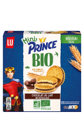 Biscuits mini au chocolat au lait Bio Prince