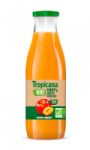 Jus de fruits Bio pomme abricot sans sucres ajoutés Tropicana