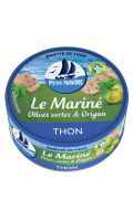Emietté de thon Le Mariné olives vertes et origan Petit Navire