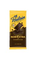 Tablette de chocolat noir extra Poulain