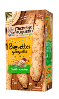 Biscuit apéritif Baguette Guinguette aux céréales et graines  Michel et Augustin