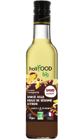 Le sauce Vinaigrette Sauce soja huile de sésame et citron vegan Bio Holifood