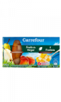 Coupelle de fruits du verger au sirop sans sucres ajoutés Carrefour