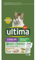 Croquettes pour chat stérilisé protection urinaire Ultima