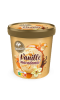 Crème Glacée Vanille Macadamia Carrefour Sensation