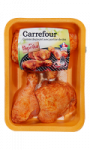 Cuisses de poulet au paprika Carrefour
