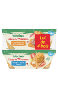 Idées De Maman Carottes Navets Petits Pois Boeuf & Tomates Semoule Poisson Blédina