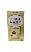 Tablette chocolat blanc aux noisettes Ferrero Rocher