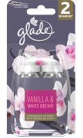 Recharge Désodorisant Vanilla & White Orchid Duopack Glade
