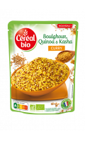Boulghour Quinoa et Kasha Curry Céréal Bio
