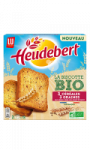 Biscottes 3 céréales 3 graines Bio Heudebert Biscottes 3 céréales 3 graines Bio Heudebert