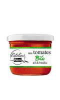 Tartinable biologique de tomates à l\'ail et au basilic L\'Atelier Blini