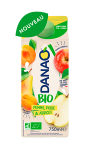 Jus de fruits lacté pomme poire abricot sans sucres ajoutés Bio Danao