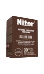 Couleur textile All-in-One Brun chocolat Nitor