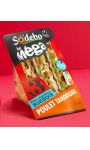 Sandwich Le méga Poulet Tandoori Sodebo