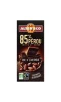 Chocolat bio noir 85% Alter Eco