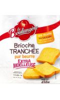 Brioche tranchée pur beurre La Boulangère