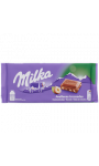 Chocolat au lait au éclats de noisettes Milka