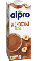Boisson goût chocolat noisette Alpro