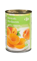 Abricots au sirop léger Carrefour