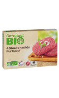 Steak Haché Bio Pur Boeuf Carrefour Bio
