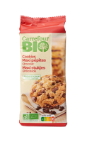 Cookies bio maxi pépites de chocolat Carrefour Bio