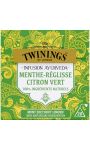 Infusion ayurveda menthe, réglisse & citron vert Twinings